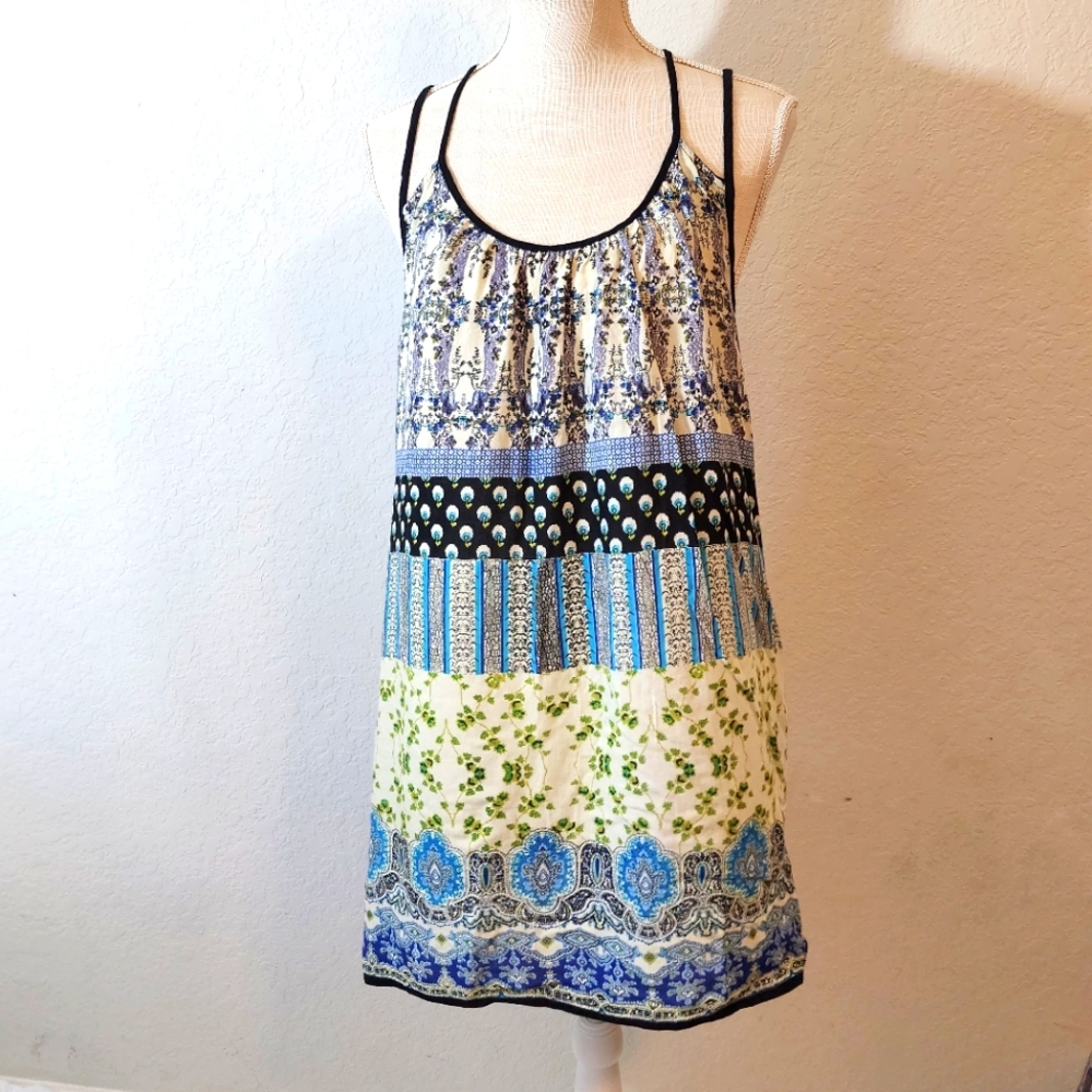 Patrons of Peace Boho Racerback Freeflow Dress